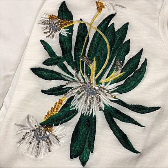 H&M x 𝅺Anna Glover Embroidered T-Shirt - Picture 2 of 7